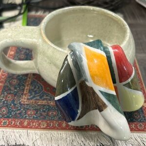 Handmade Stoneware Pottery Mug
